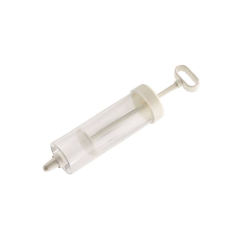 Seringue géante à double usage et 6 embouts en plastique
