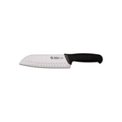 Couteau santoku Supra de Sanelli Ambrogio en acier inoxydable 18 cm