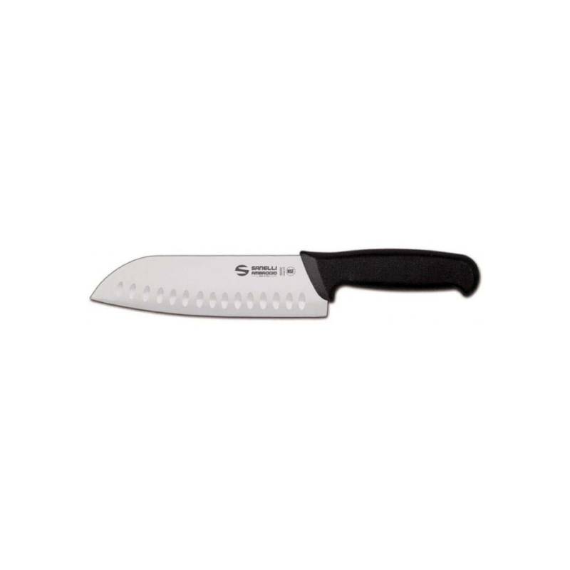 Cuchillo Sanelli Ambrogio acero inoxidable Supra santoku 18 cm