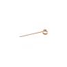 Brochettes Twist en bambou avec anneau 12 cm