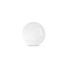 Plato plano Profile Churchill Line de cerámica vitrificada blanca cm 26,1