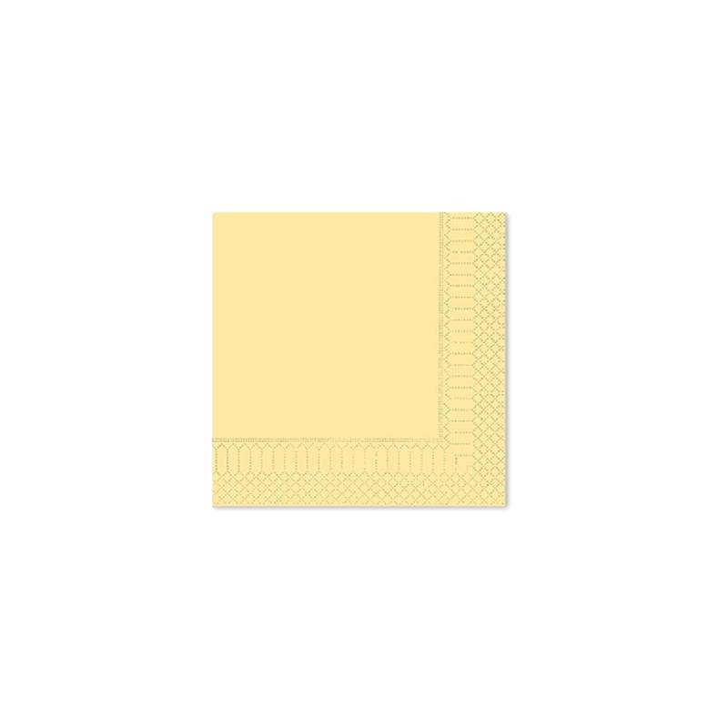 Cellulose napkin 2 ply champagne 33x33 cm