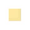 Serviette en cellulose 2 plis champagne 33x33 cm