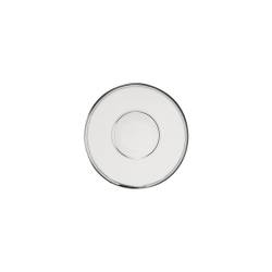 Plato de café de cristal Fusion 11 cm