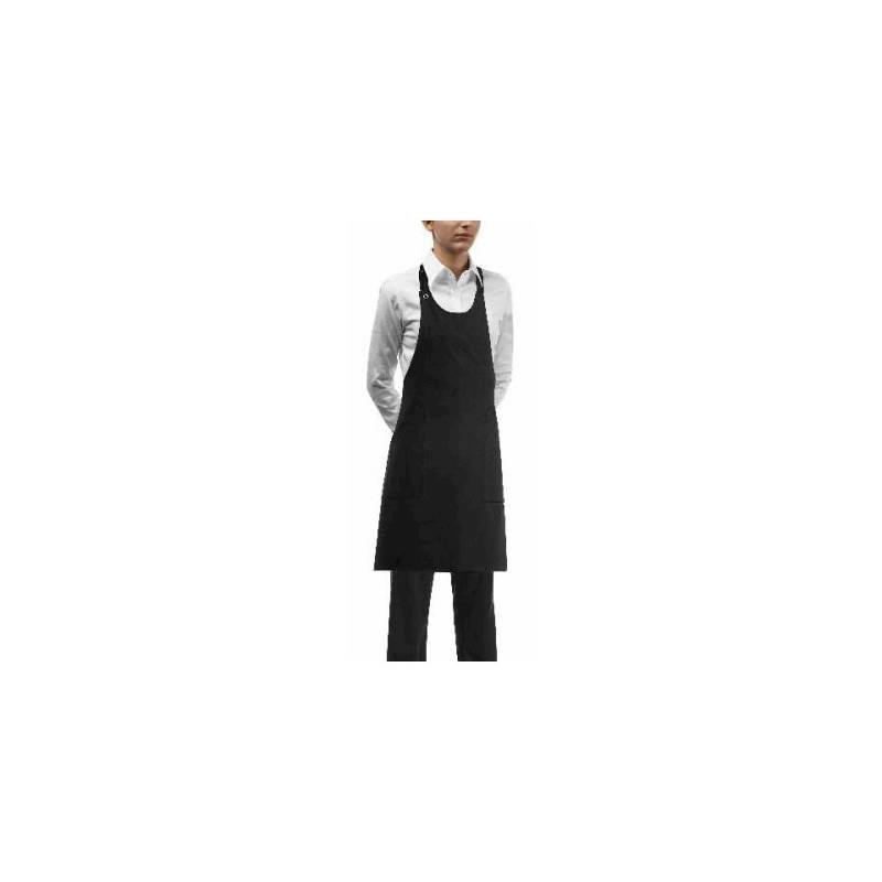 Tablier Sommy Egochef 75x75cm noir