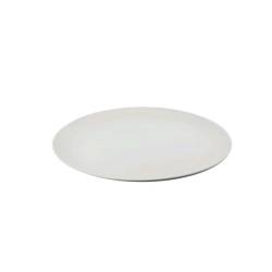 Plateau rond en mélamine blanche cm 35
