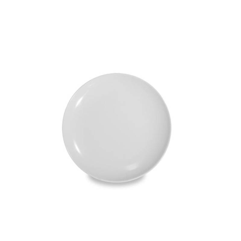 Plateau rond en mélamine blanche cm 40,5