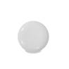 Plateau rond en mélamine blanche cm 40,5