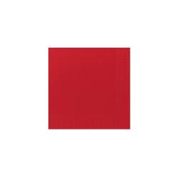 Servilleta de celulosa Duni de dos capas 40 x 40 cm roja