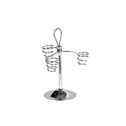 Soporte cónico de acero inoxidable 3 plazas