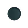 Plateau PP 27,6cm antidérapant rond noir