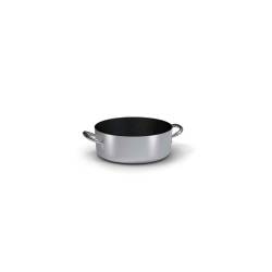 Cocotte basse Ballarini, aluminium antiadhésif avec 2 poignées, cm 45
