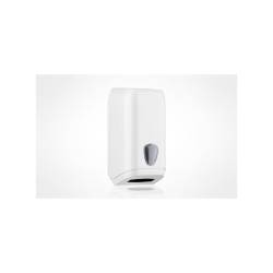 Distributeur de papier hygiénique en plastique blanc