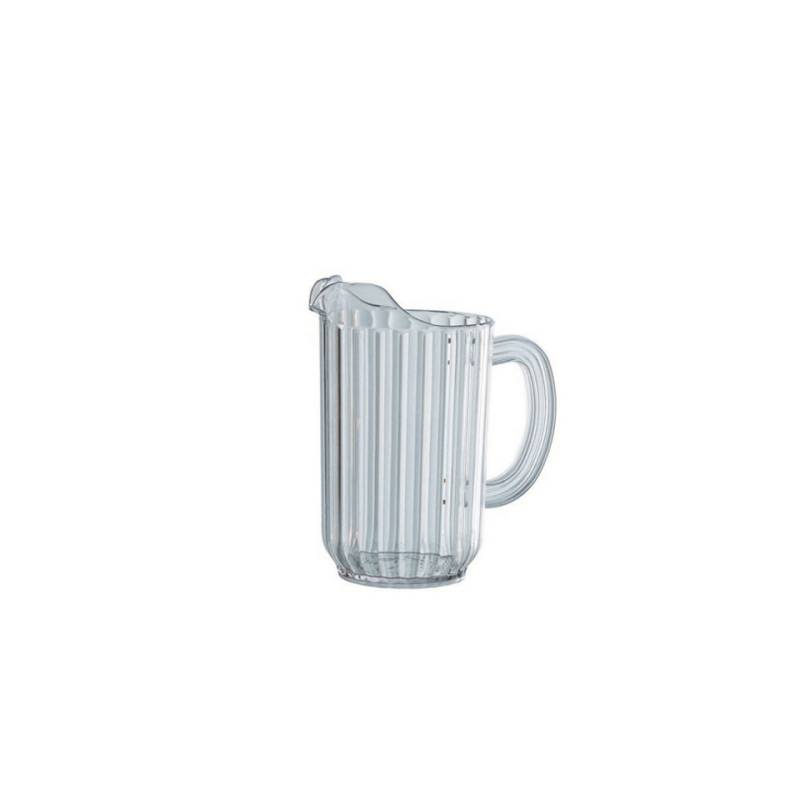 Jarra de policarbonato Cuadrada transparente lt 1,8
