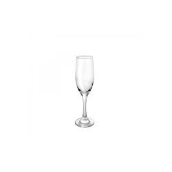 Borgonovo Ducale copa flauta en vidrio cl 17 cm 22