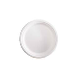 Plaque plate en bagasse 26 cm