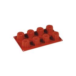 Bavarian Flexipad 8 impresiones de silicona marrón cm 30x17,5