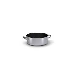 Cocotte basse Ballarini, aluminium antiadhésif avec 2 poignées, 20 cm
