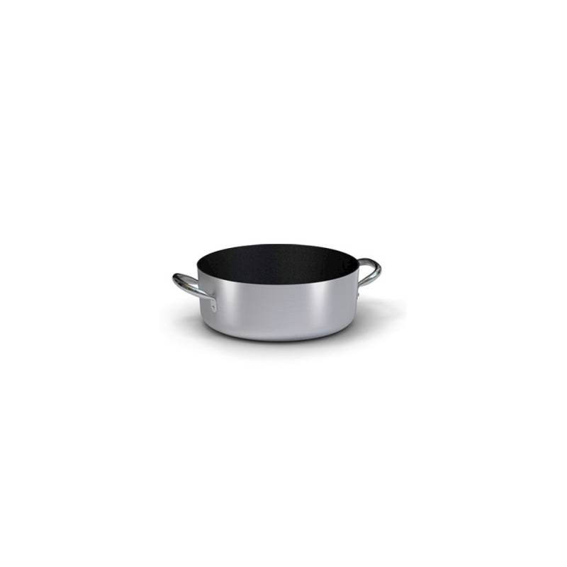Cocotte basse Ballarini, aluminium antiadhésif avec 2 poignées, 28 cm
