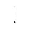 Cuillère de bar avec pilon et torsion Piazza acier inoxydable 28,6 cm