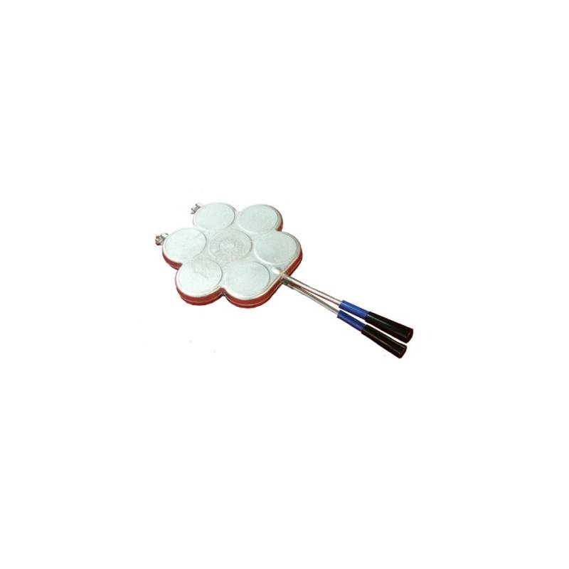 Dessous de plat en aluminium 54 cm 7 compartiments