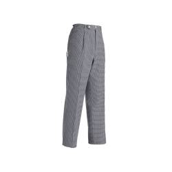 Pantalón de chef con cordón de algodón a cuadros Egochef talla S