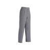 Pantalon à cordon en coton à carreaux Egochef taille S