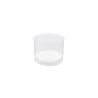 Coupe ronde transparente en ps cl 6