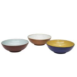Mediterraneo Novità Home runde Spaghetti-Schale aus farbiger Keramik cm 33