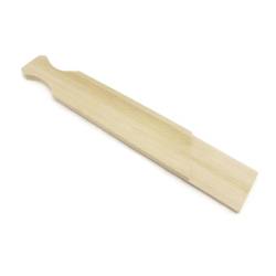 Tabla de madera de haya para cortar salami 37x5,5 cm
