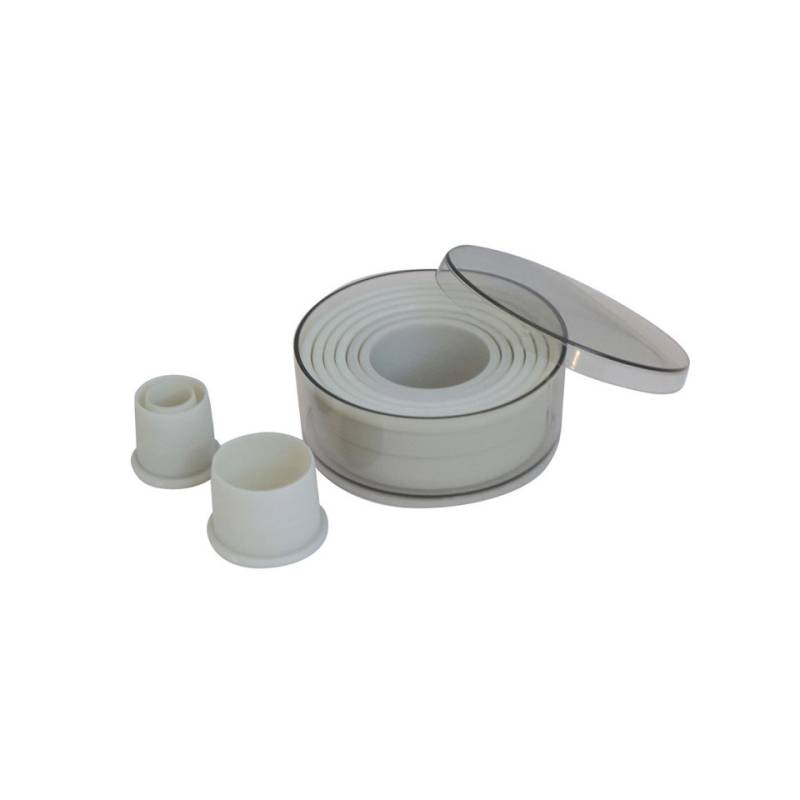 De Buyer coupe-pâtes rond en plastique blanc