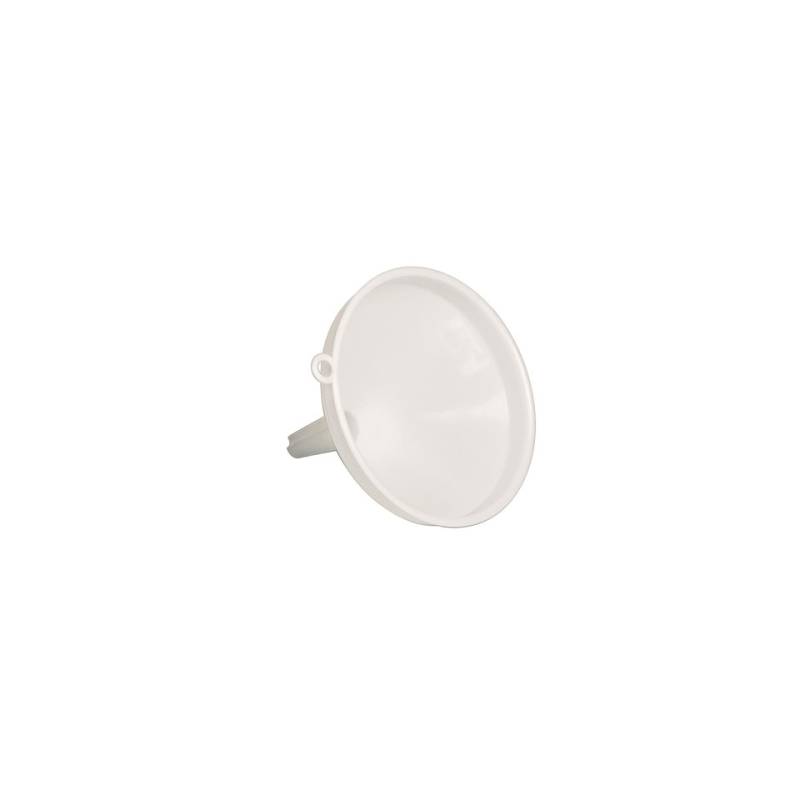 Entonnoir blanc en polypropylène cm 16