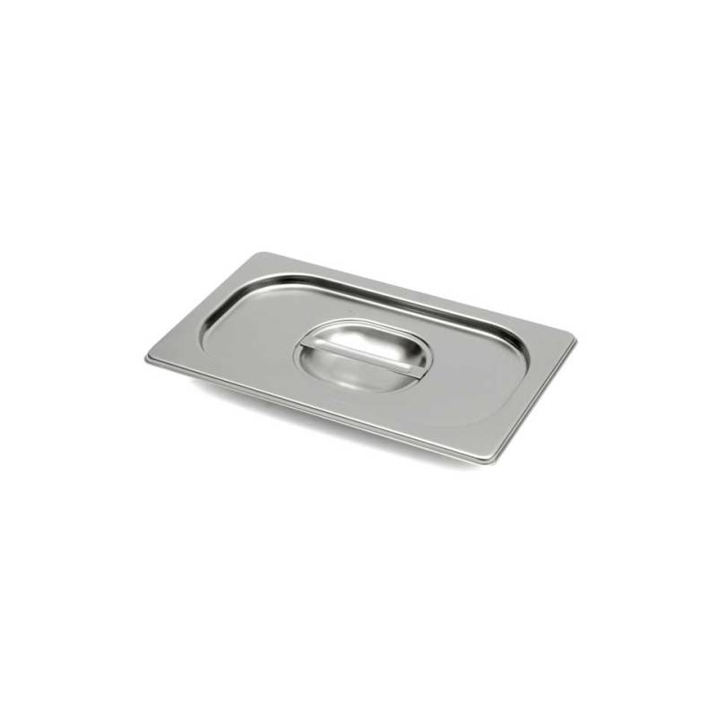 Couvercle 1/4 gastro en acier inoxydable