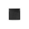 Churchill Buffet Line plateau rectangulaire en mélamine noire 30,3 x 30,3 cm