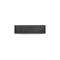 Churchill Buffet Line Bandeja rectangular de melamina negra cm 56x15,3
