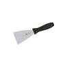 Spatule triangulaire en acier inoxydable 8 cm