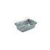 Recipiente rectangular desechable de aluminio para alimentos lt 1