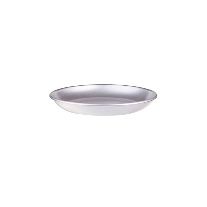 Plateau à fruits de mer rond en aluminium 24 cm