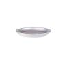Bandeja redonda de aluminio para marisco 24 cm