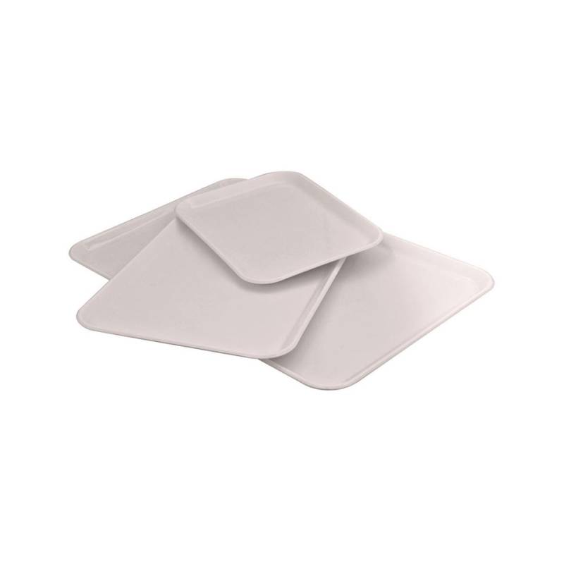 Bandeja rectangular san blanca 42x30 cm