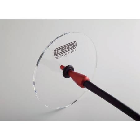 Tapa Aladin CD para fumar en metacrilato transparente cm 12