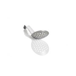 Cuillère Lotus perforée en acier 100% inoxydable cm 17