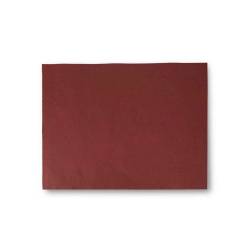Sets de table fashion en papier bordeaux 30x40 cm