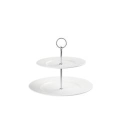 Ambience Churchill socle en porcelaine blanche 24 cm