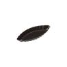 Tartaleta festoneada de acero inoxidable antiadherente negro 12 cm