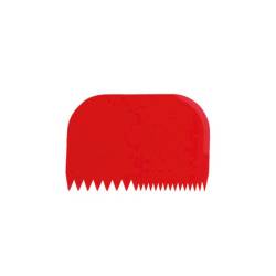 Grattoir en polypropylène rouge 14,5 cm