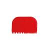 Grattoir en polypropylène rouge 14,5 cm
