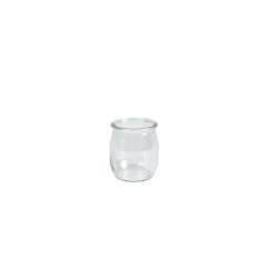 Pot de yaourt et de dessert en verre 100% Chef 12 cl