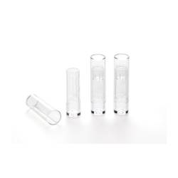 Lápiz de labios-rojo Envase 100% Chef de policarbonato transparente