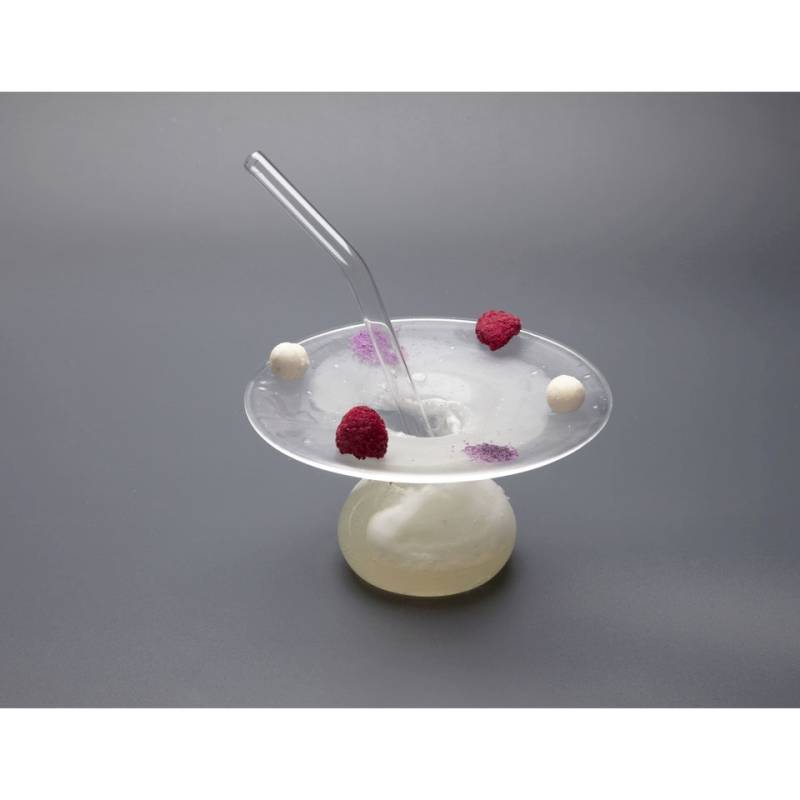 Ovni 100% Chef plateau de présentation en verre 23 cm
